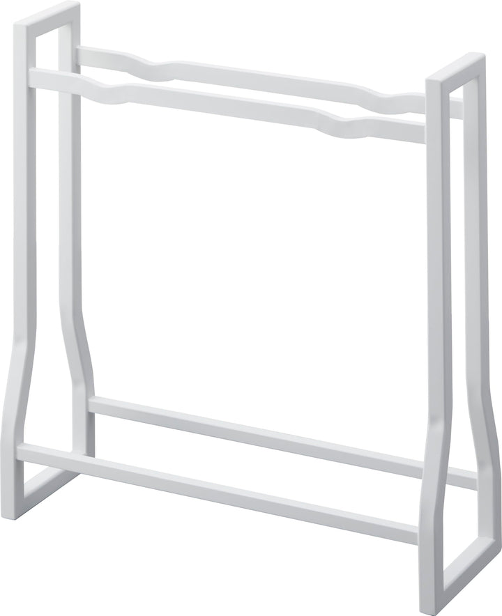 Yamazaki 1963 TOWER Dumbbell Rack, white, Steel/Silicone, 52 x 17 x 54.3 cm Weiss, Weiss