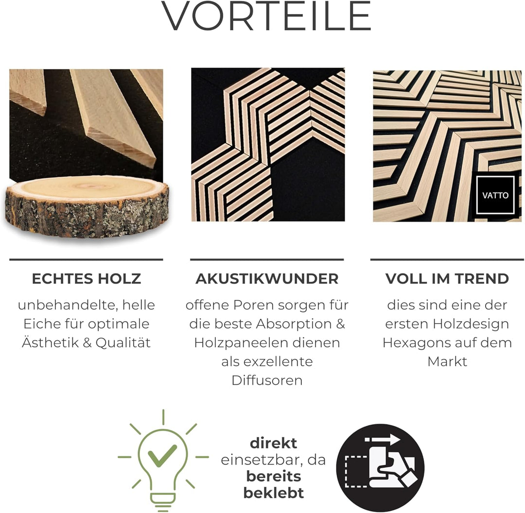 AKUSTIKPANEELE Holz - Holzpaneele WAND Wandpaneele HOLZ - Wandpaneele Holzoptik AKUSTIKPLATTEN WANDD