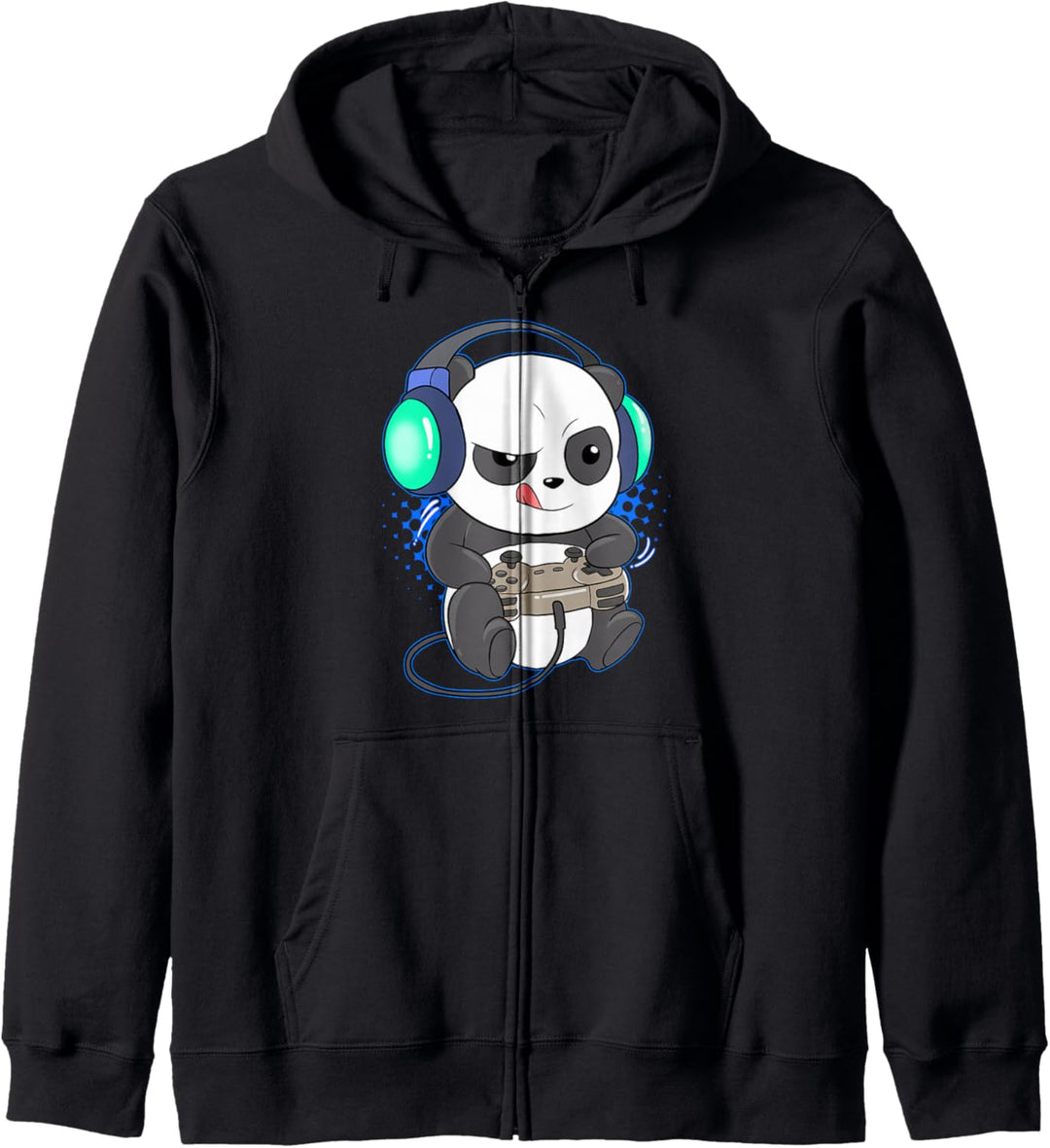 Niedlicher Gaming Panda Video Game Computer Videogame PC Kapuzenjacke