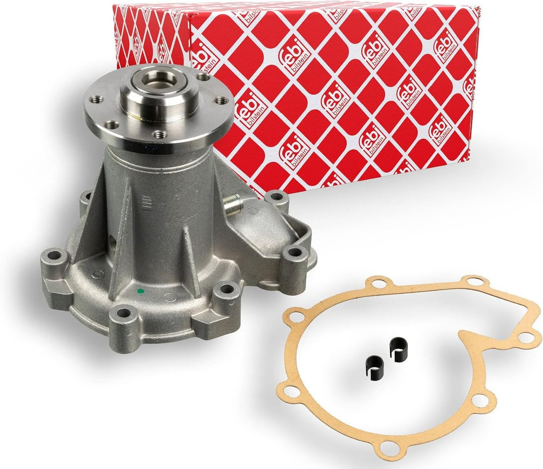 febi bilstein 01663 Wasserpumpe mit Dichtung und Hülsen , 1 Stück
