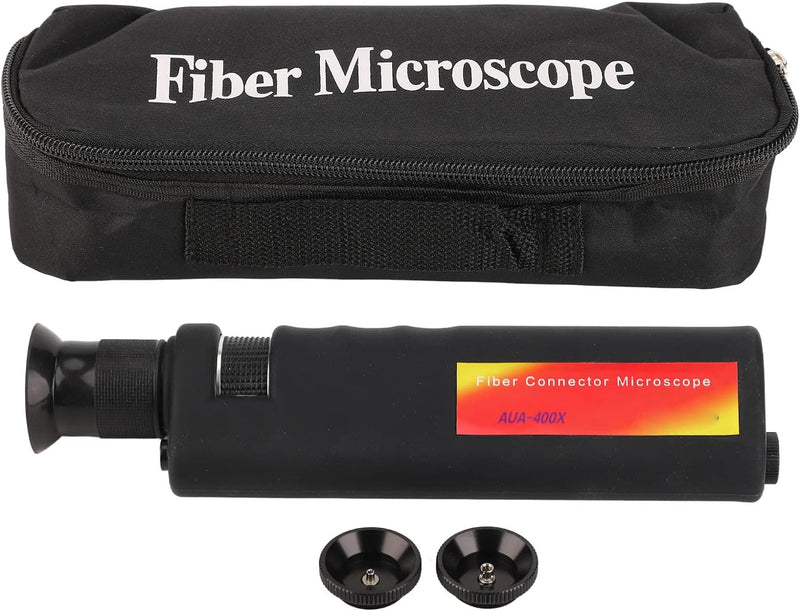 400x Handheld Fiber Optic Mikroskop 2,5 Mm und 1,25 Mm Schnittstellen Präzise, langlebige Optikfas