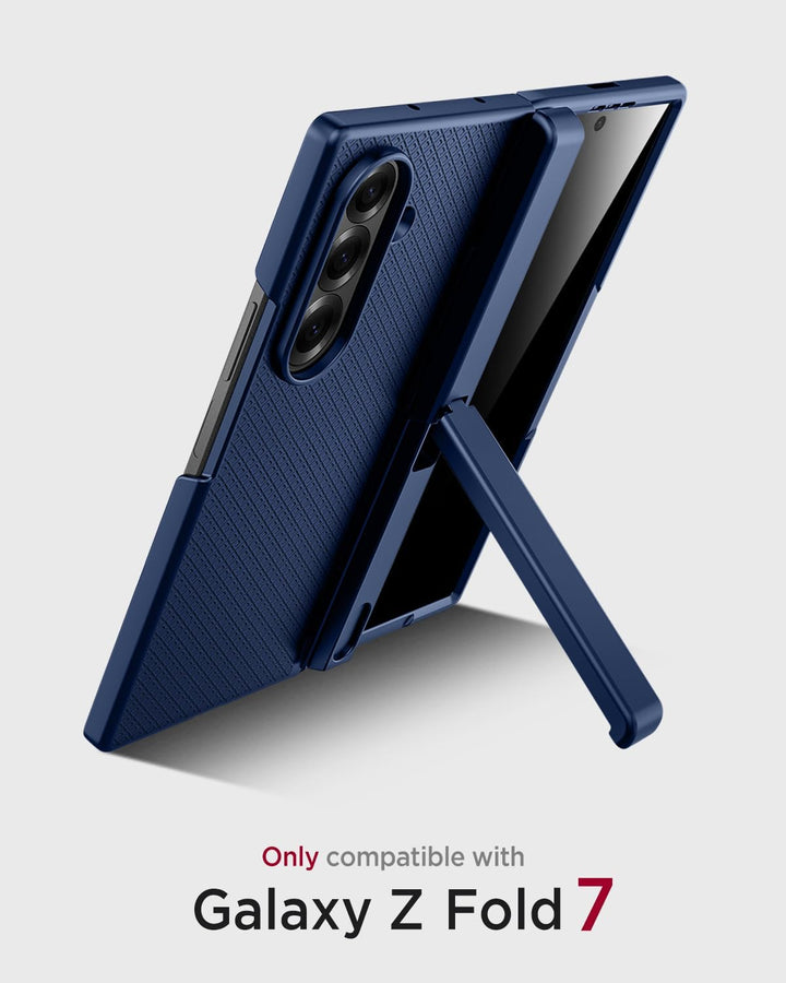 Miimall Kompatibel mit Samsung Galaxy Z Fold 7 Hülle mit Displayschutz Privacy, Hart PC rutschfest K