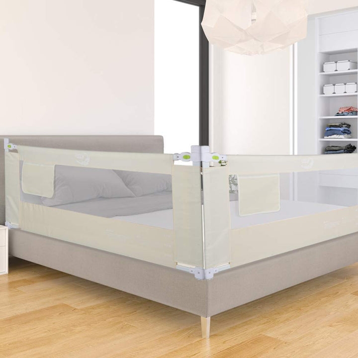 Klappbares Bettgitter Bettschutzgitter, Verstellbare Bettschutzgitter Kinderbettgitter, Babybettgitt