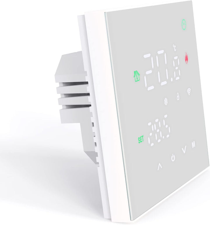 Smart Thermostat Touch Screen WiFi Enabled Programmable Temperature Control for Electric Heating/Gas