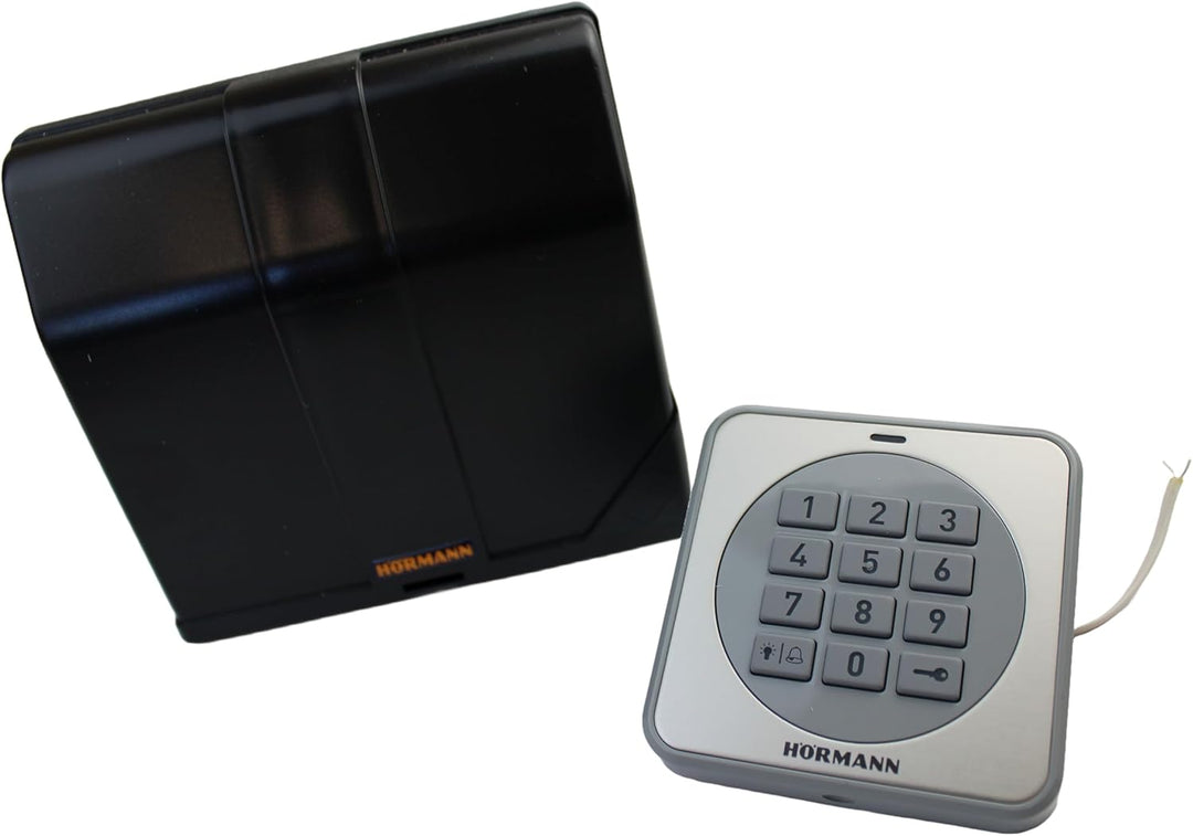 Hörmann 4511632 Codeschloss/Codetaster CTR 3b-1 ~ beleuchtetes Ziffernfeld, 4 Zahlencodes programmie