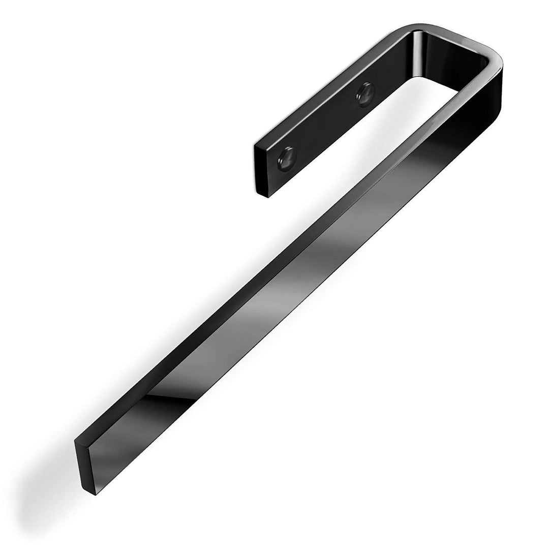 SOTECH 2 Stück Handtuchhalter PELI für Schrankmontage/Zum verschrauben/Aluminium massiv/Chrom dunkel