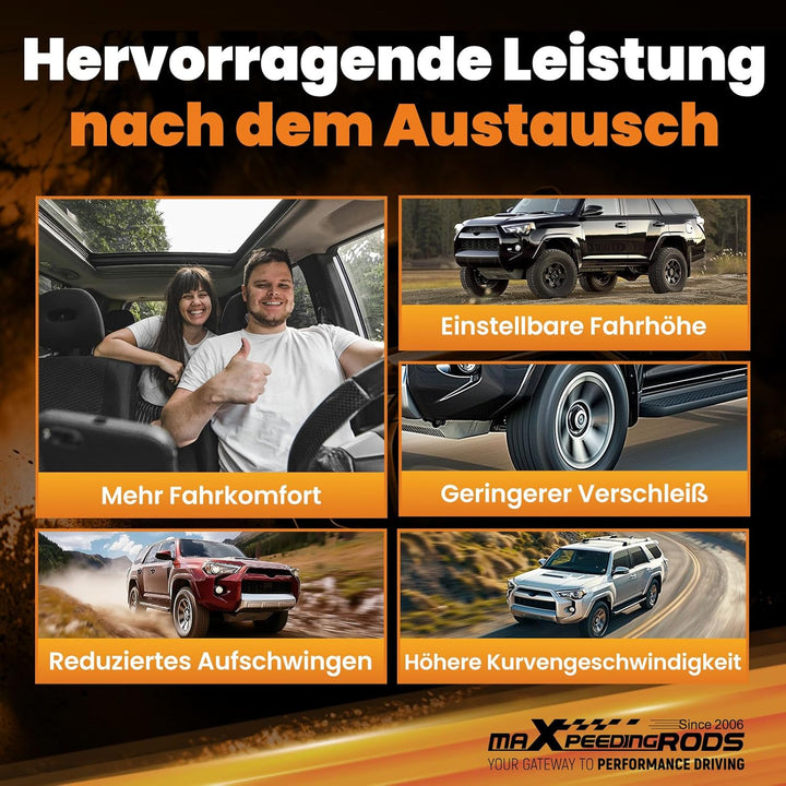 maXpeedingrods Luftfeder 1643200625 für W164 X164 ML GL Klasse Luftfederung Hinten Airmatic 16432010