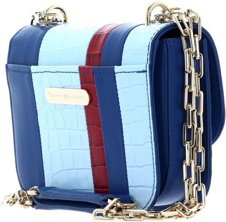 Tommy Hilfiger Turnlock Mini Crossover Sweet Blue Mix