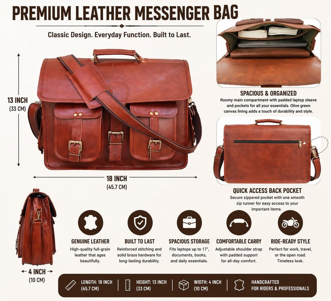 american blue echtes leder umhängetasche laptop aktentasche arbeit schulter crossbody koffer handtas