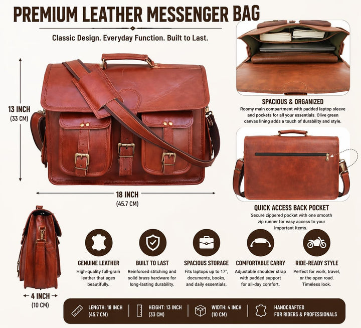american blue echtes leder umhängetasche laptop aktentasche arbeit schulter crossbody koffer handtas