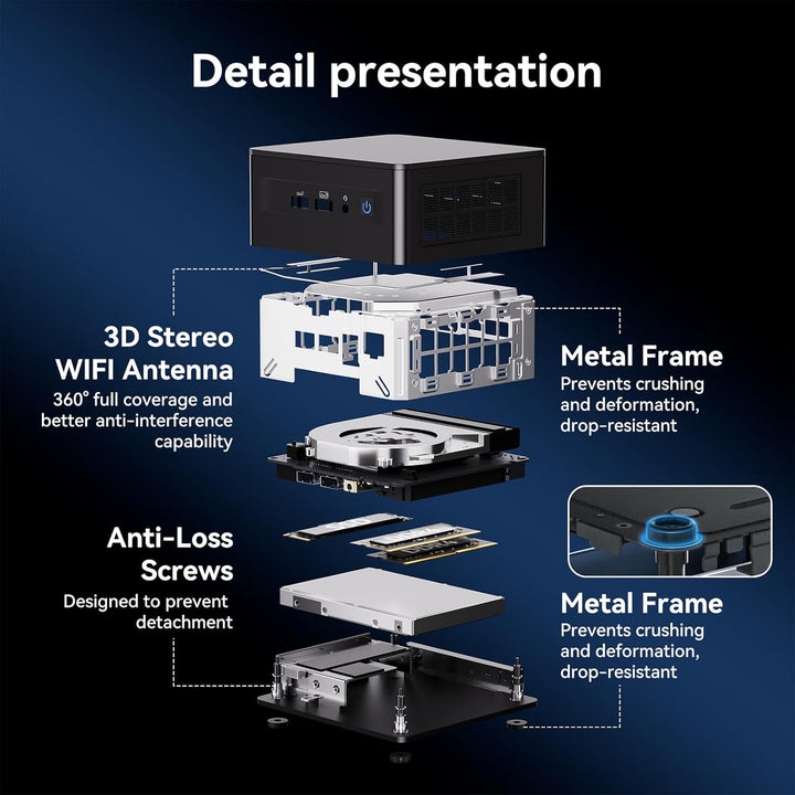 Intel NUC 13 PRO NUC13ANHi5 Arena Canyon, 16 GB RAM 512 GB SSD, Intel Core i5-1340P, Win 11 Pro Mini