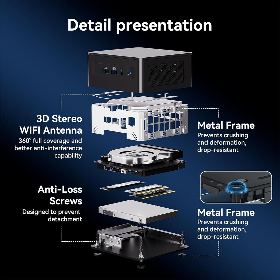 Intel NUC 13 PRO NUC13ANHi5: 13. Gen. CPU, 0 GB RAM/SSD, kein OS, Intel Core i5-1340P Mini-PC, 8K/4K