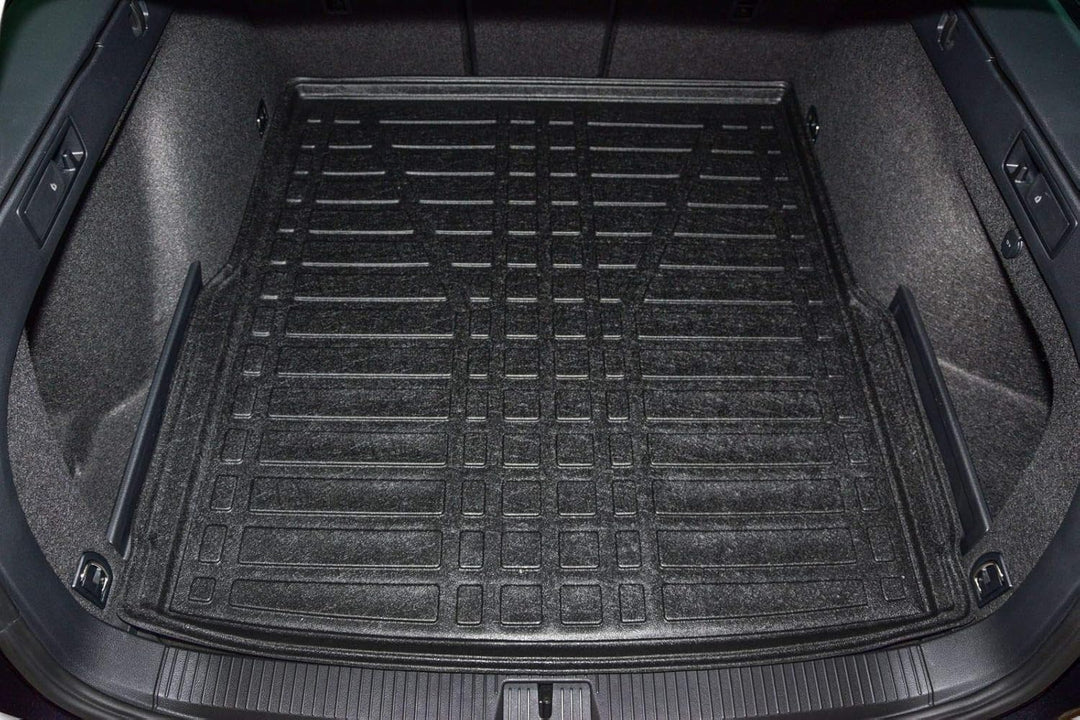 SCOUTT | Kofferraumwanne Laderaumwanne Kompatibel mit Passat B8 Kombi 2014-2023, mit Hoher Rand, Kof