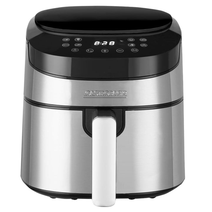 GASTROBACK #42582 Design Heissluftfritteuse Air Pro, Air Fryer mit 3,7 Liter Füllvolumen, 8 voreinge