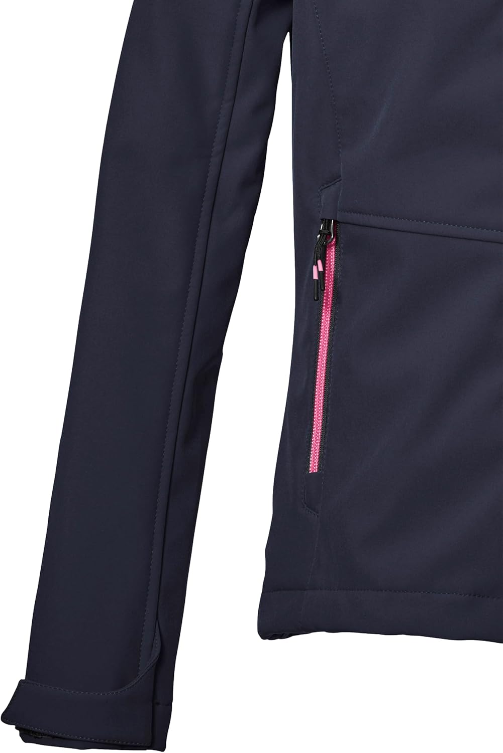 Killtec Mädchen Kow 168 Grls Sftshll Jckt Softshelljacke mit Kapuze/Outdoorjacke ist wasserabweisend