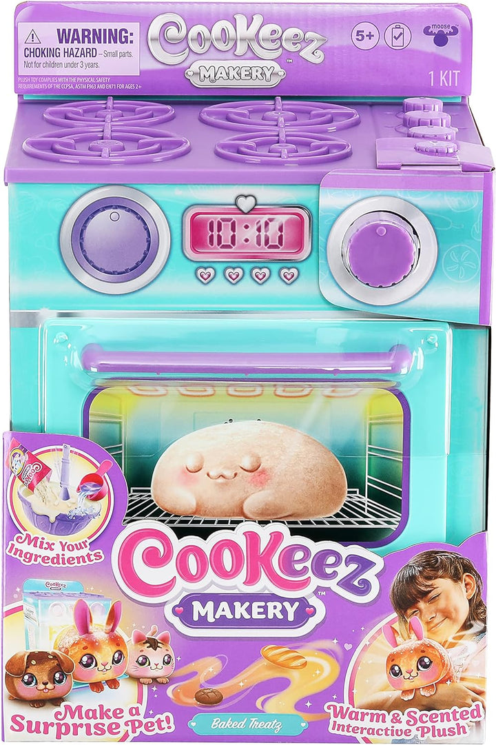 Cookeez Makery Ofen-Spielset in türkis mit niedlichem Überraschungseffekt durch Verwandlung zu einen