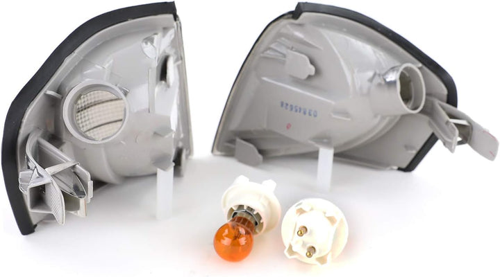 Carparts-Online Blinker schwarz smoke Paar für Mercedes C Klasse W202 93-00