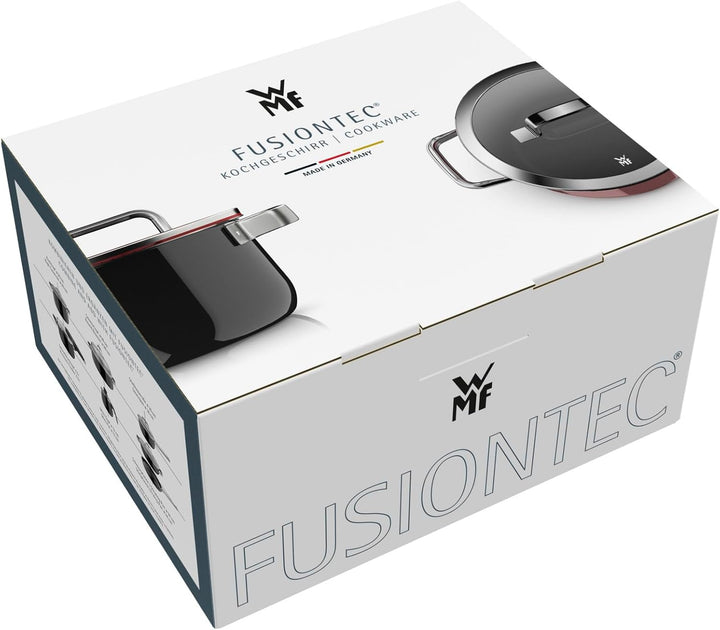 WMF Fusiontec Mineral Pro, Bratentopf, Deckel, 20 cm, langlebig, kratzfestes Material, Kochtopf Indu