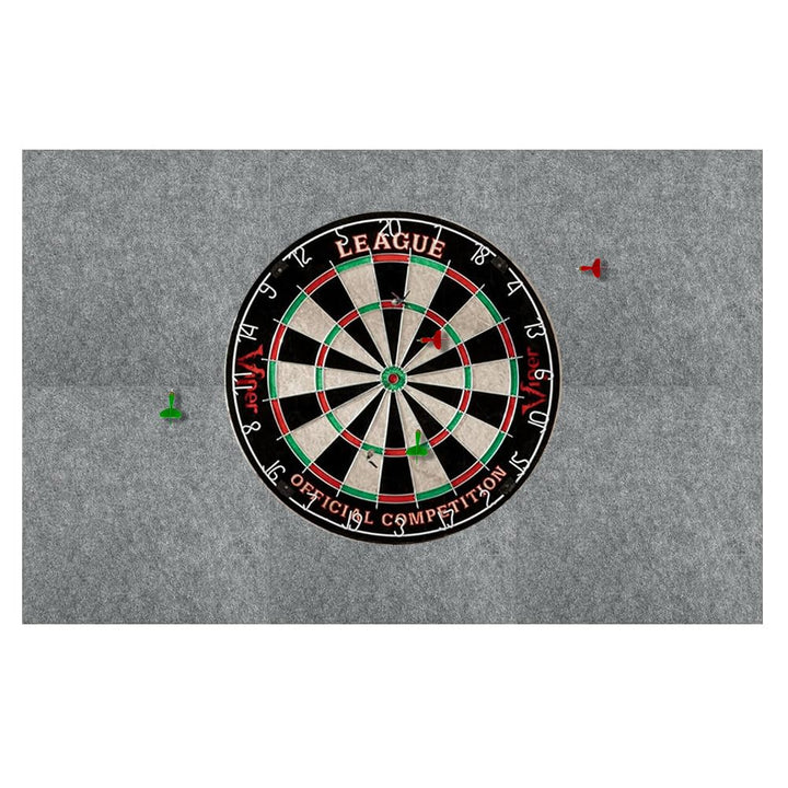 Dartboard-Wandschutz, Dart Wandschutz aus Filz, Dartboard-Umrandung, Selbstklebend, Gespleisste Wand
