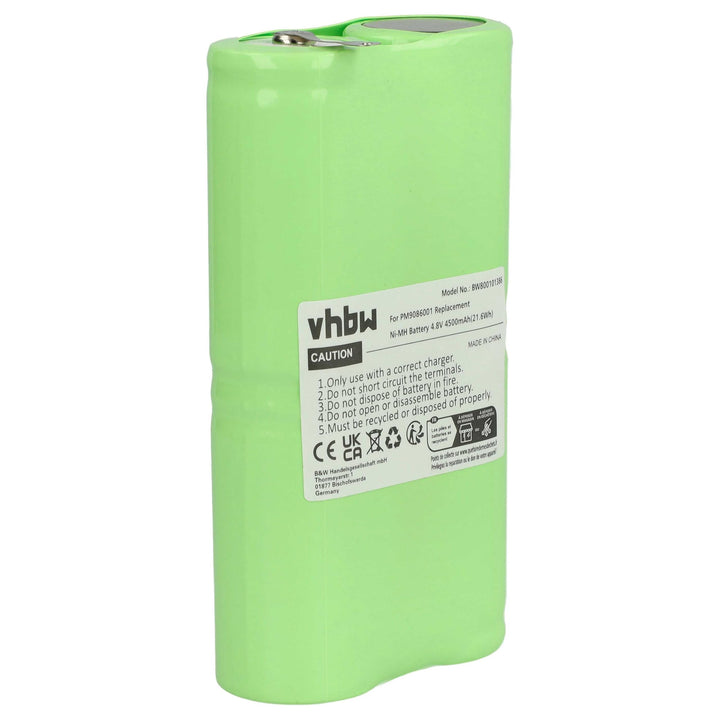 vhbw Akku kompatibel mit Philips PM95, PM93, PM97 Messgerät (4500 mAh, 4,8 V, NiMH)
