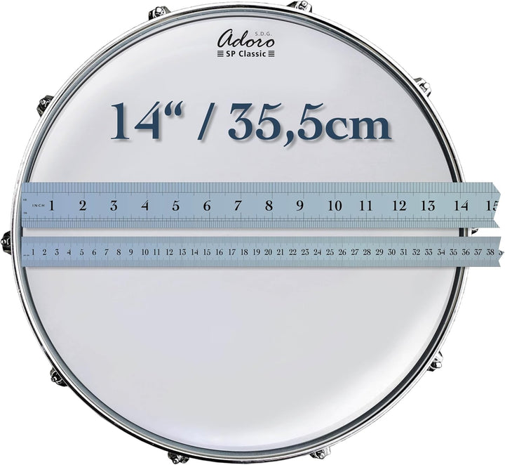14" Adoro SP-Classic Coated Fellset inkl Resonance Head 14“ Set, 14“ Set