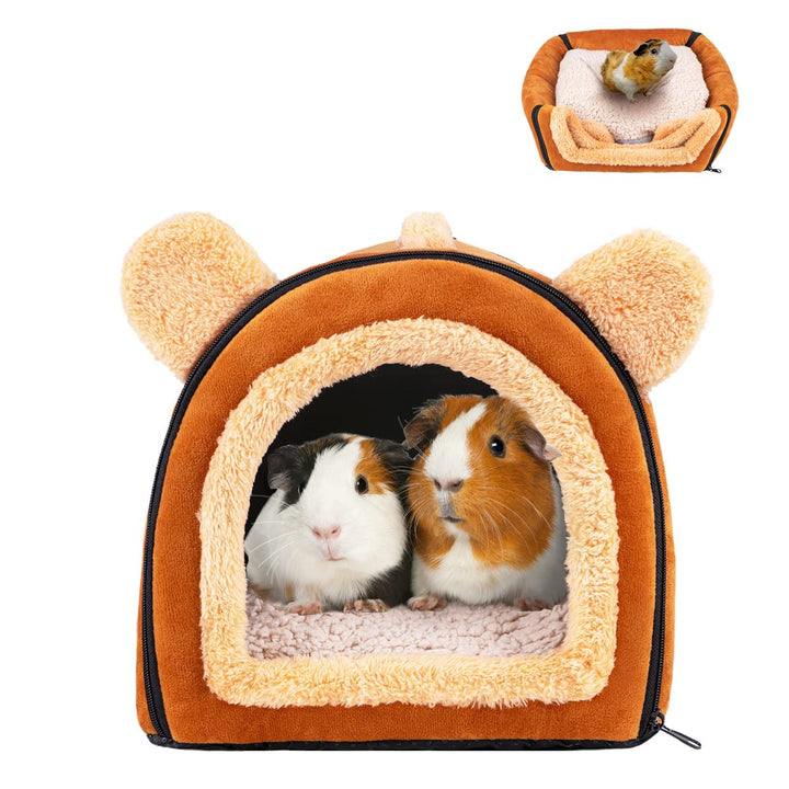 Pantula Meerschweinchen Bett Kuschelhöhle - Höhle Gemütliches gross Hamster Kleintier Bett Versteck