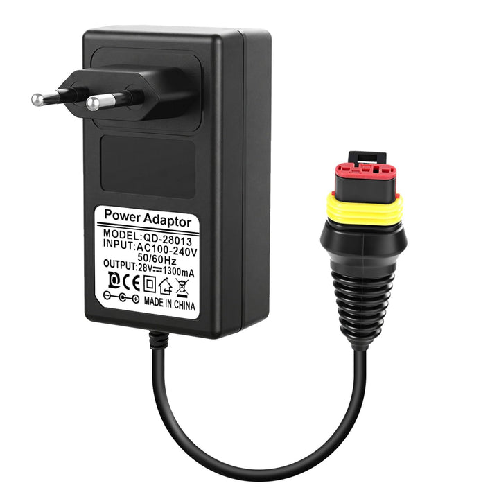 28 V 1,3A Adapter Rasenmäher Netzteil, Kompatibel mit Husqvarna Automower 105, 310, 315, 315X Mährob