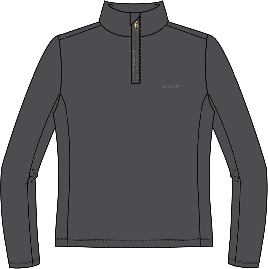 Protest Damen 1/4-reissverschluss MUTEZ M Shadow Grey, M Shadow Grey