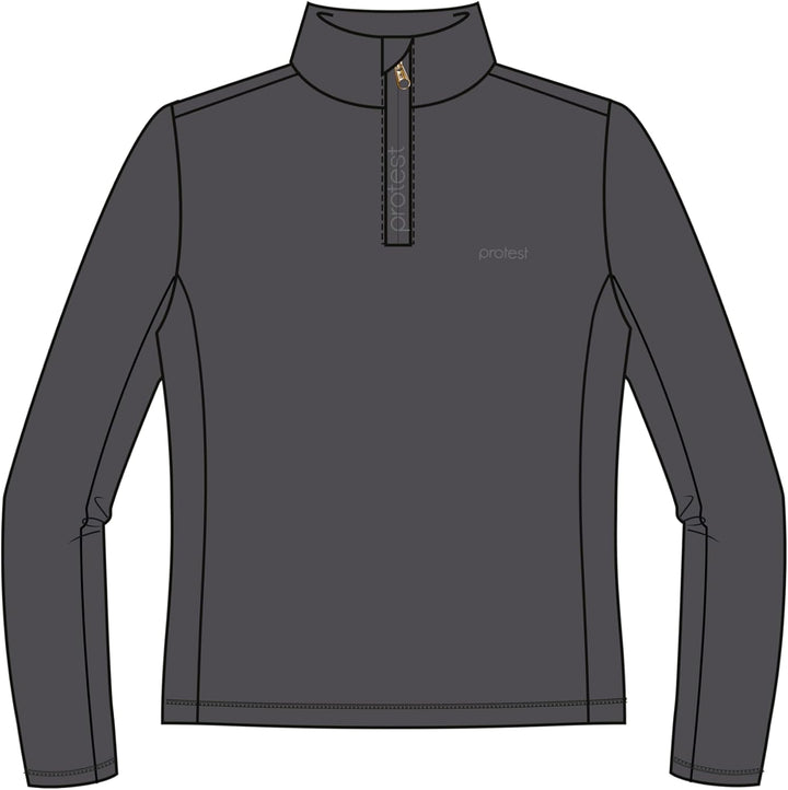 Protest Damen 1/4-reissverschluss MUTEZ M Shadow Grey, M Shadow Grey