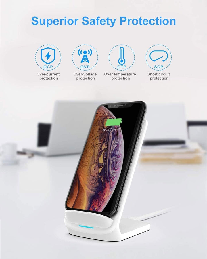 NANAMI Fast Wireless Charger, 15W Induktive Ladestation für Samsung Galaxy S26/S25/S24/S23/S22/S22+/