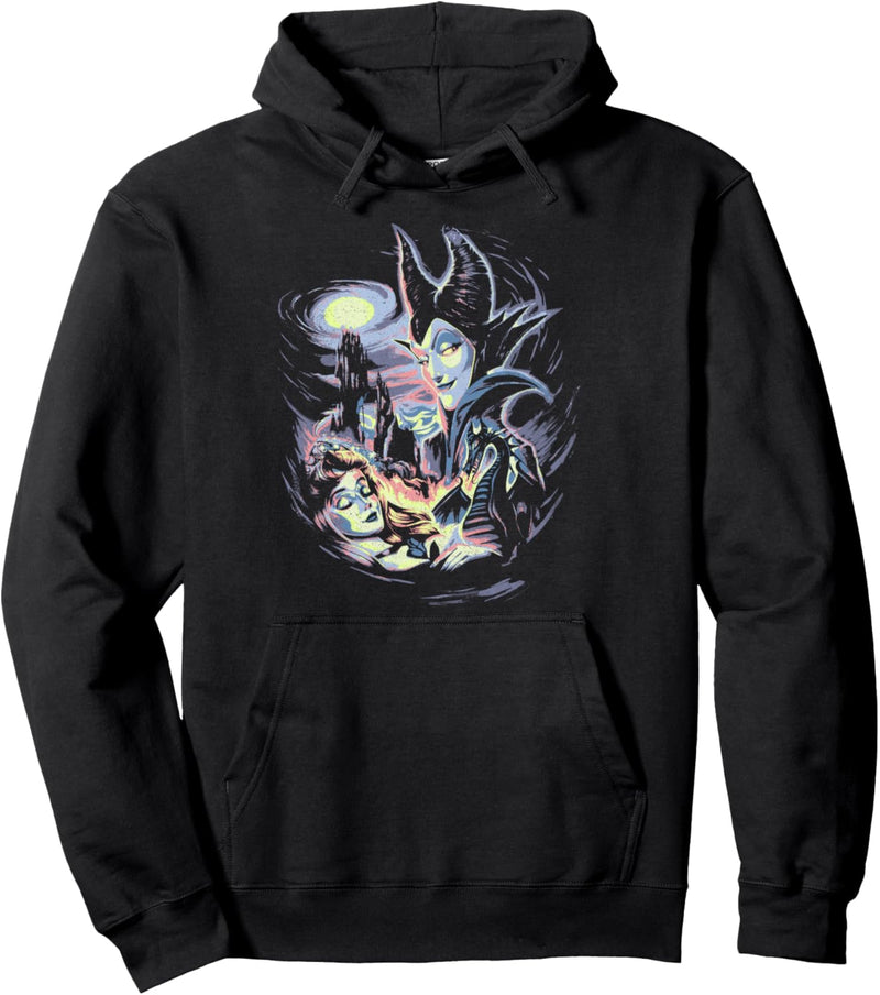 Disney Sleeping Beauty Maleficent Painting Pullover Hoodie