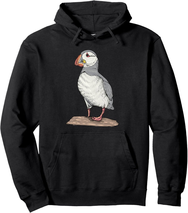Papageitaucher I Alkenvogel Puffin Motiv für Ornithologe Pullover Hoodie