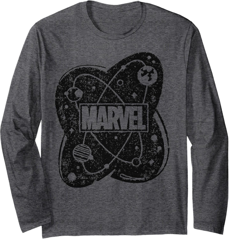 Marvel Atom Logo Langarmshirt