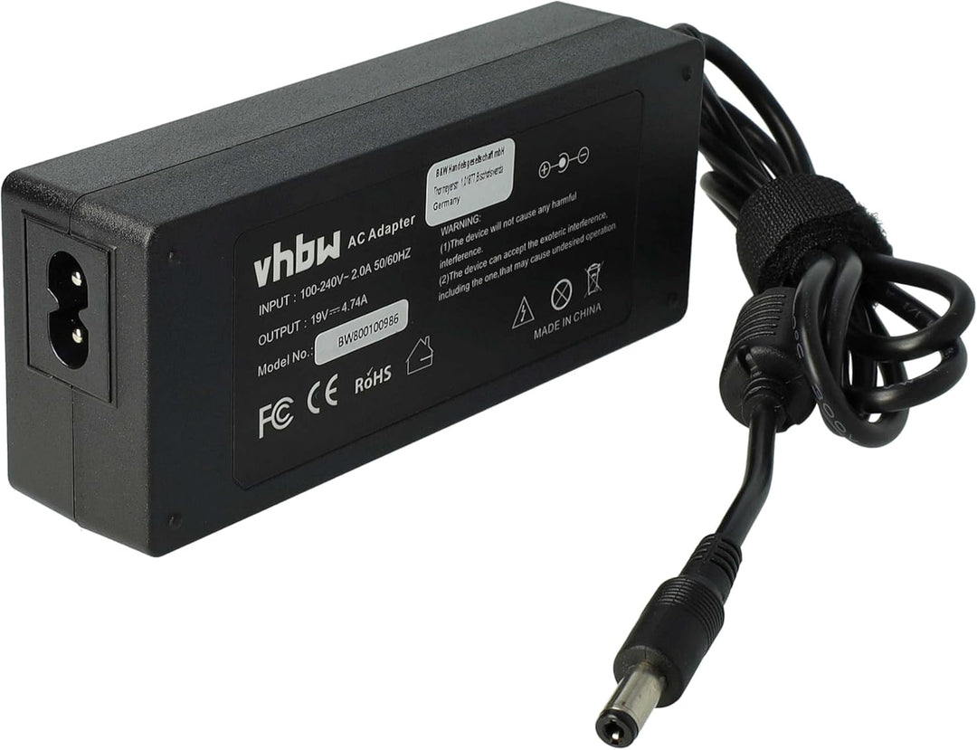 vhbw 1x Netzteil Ersatz für Acer 0335A1965, 25.10147.011, SADP-65KB für Notebook, 90 W