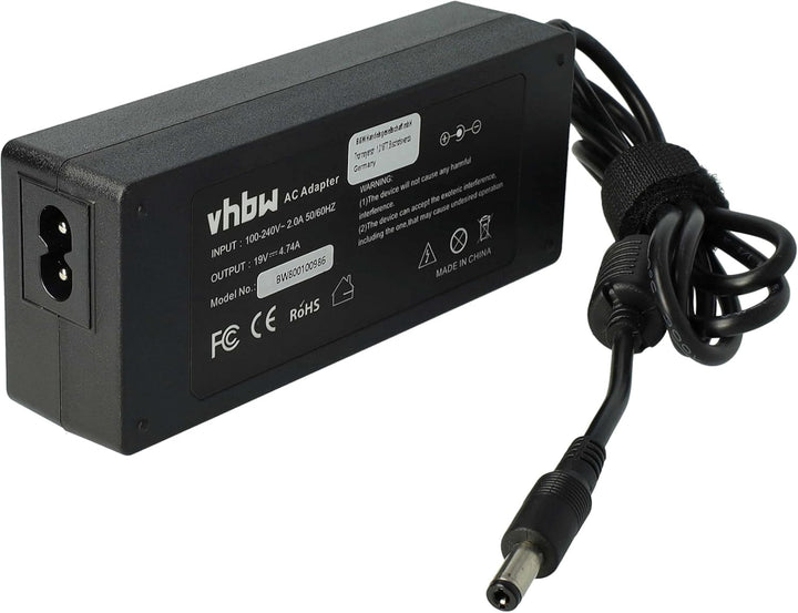 vhbw 1x Netzteil Ersatz für Acer 0335A1965, 25.10147.011, SADP-65KB für Notebook, 90 W