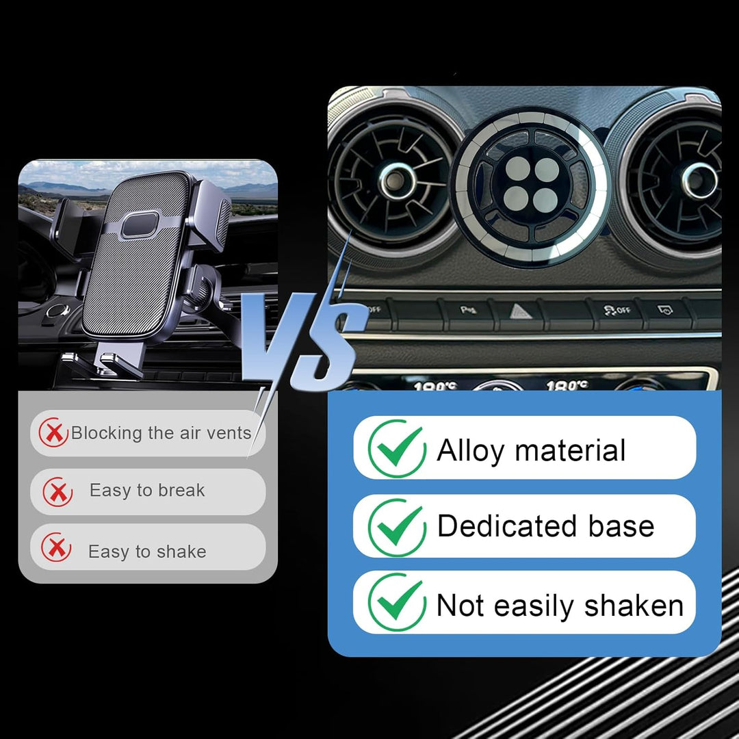 Auto Magnet Handyhalterung Kompatibel mit Audi A3 8V S3(2014-2019), Kfz-Zubehör Handy KFZ Halterunge
