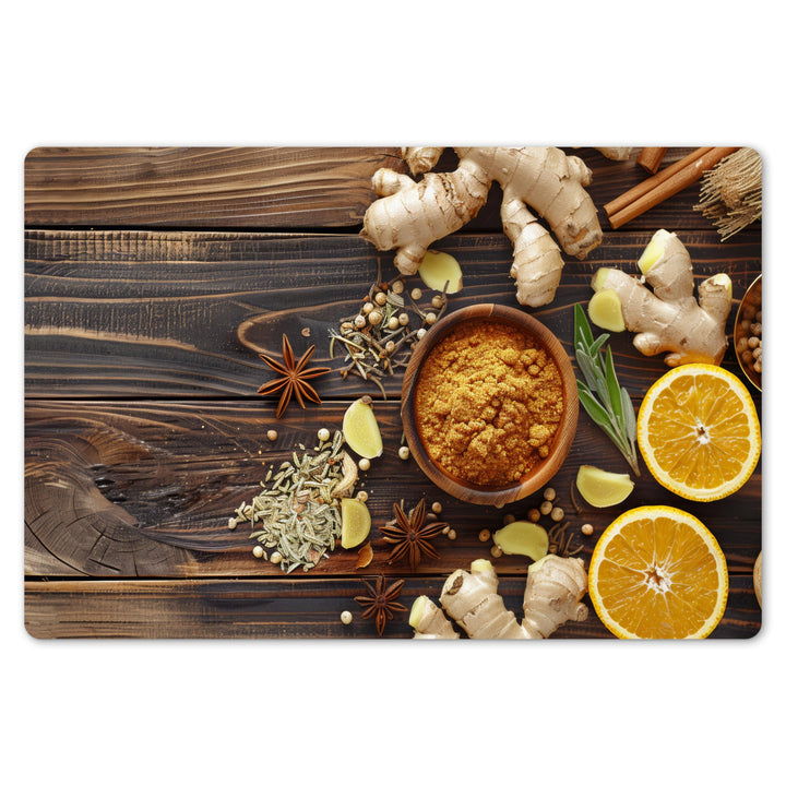 KitchenYeah© Platzsets Abwaschbar 6-Teilig 45x30 cm Tischsets Platzdeckchen Platzset Unterlage Tisch