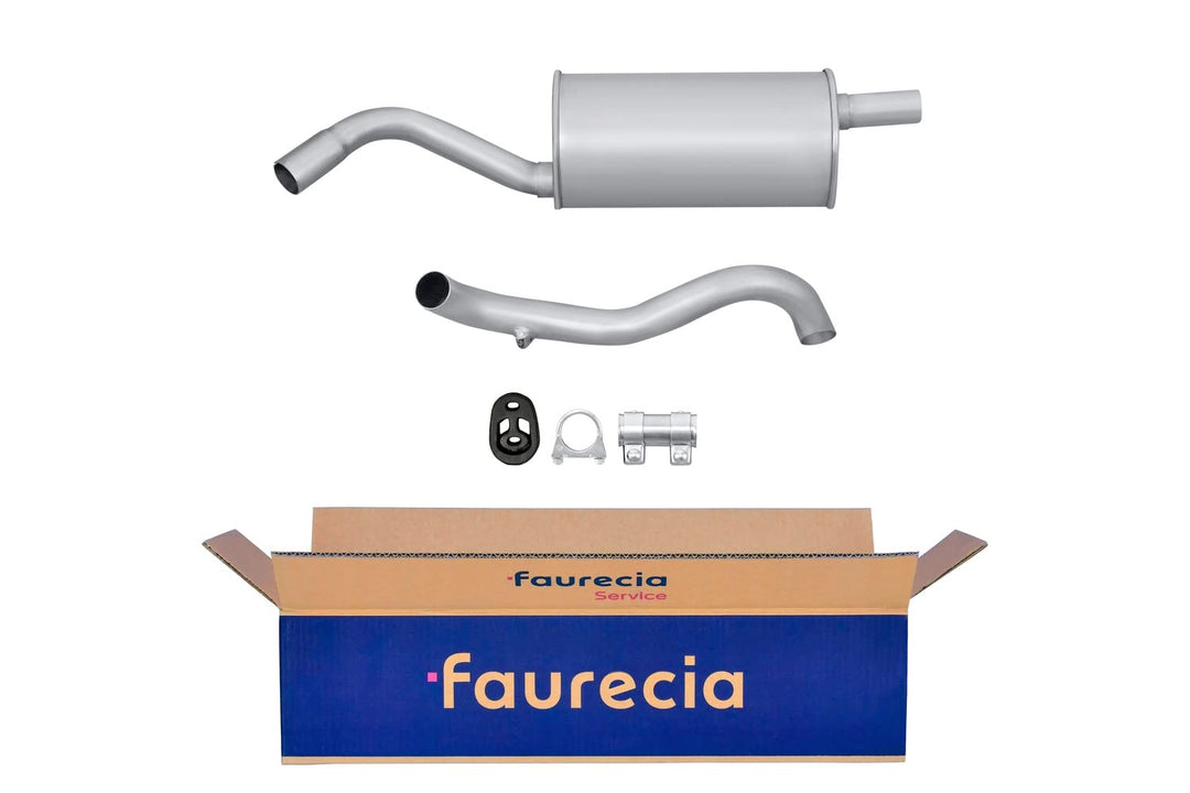 HELLA 8LD 366 029-851 Endschalldämpfer - Easy2Fit Kit - hinten - zweiteilig - Set mit Anbauteilen