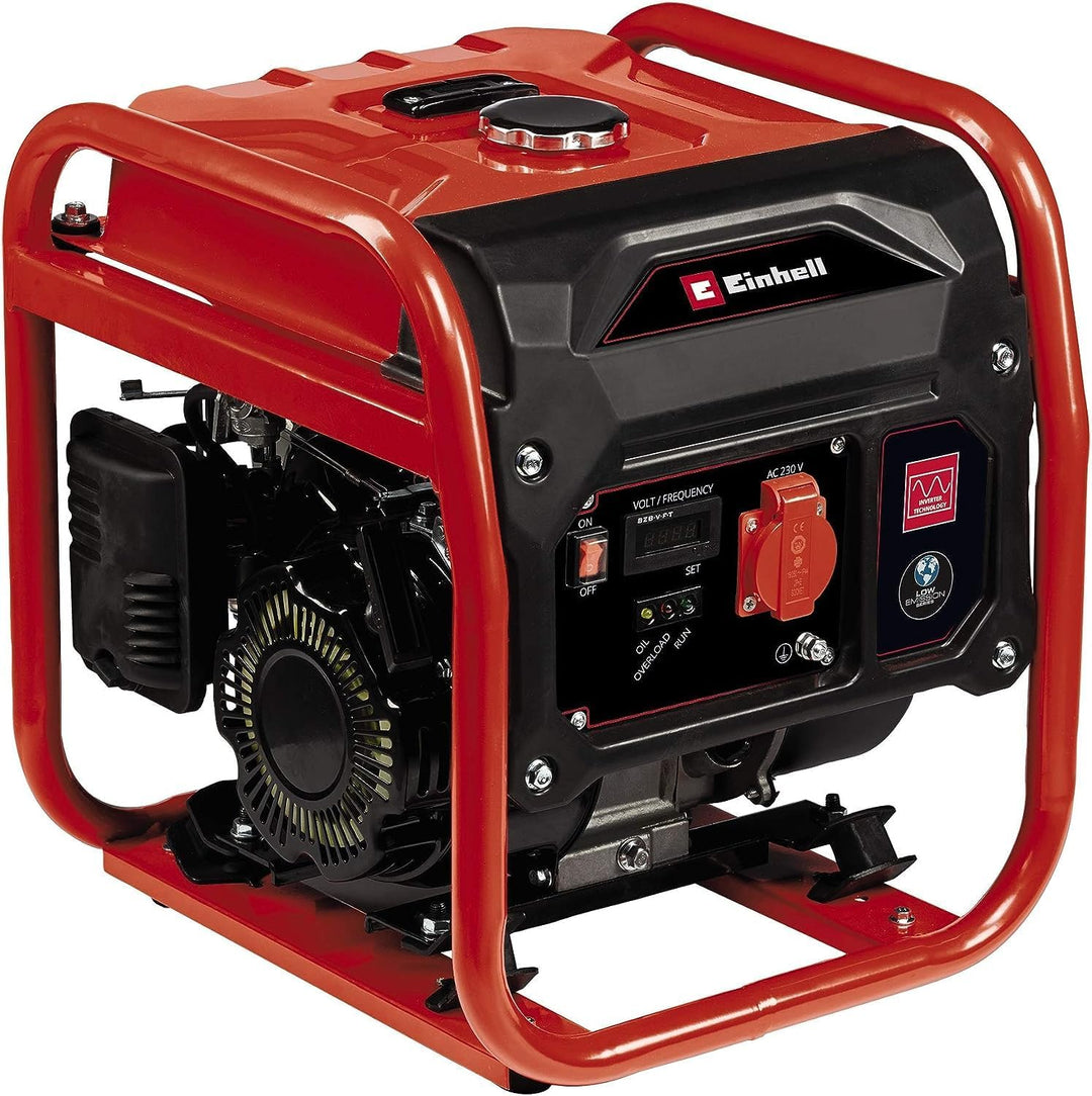 Einhell Stromerzeuger (Benzin) TC-IG 1100 (max 1400 W, 6,5 L Tank, Inverter, 1000 W Dauerleistung, 4