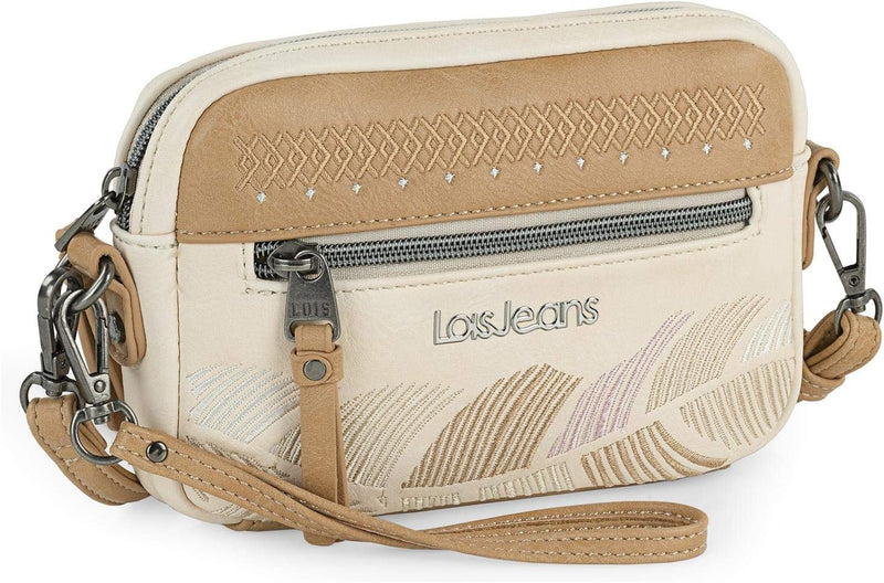 Lois - Handtasche Damen Umhängetasche - Handtasche Klein Umhängetasche für Frau mit Verstellbarer Ri