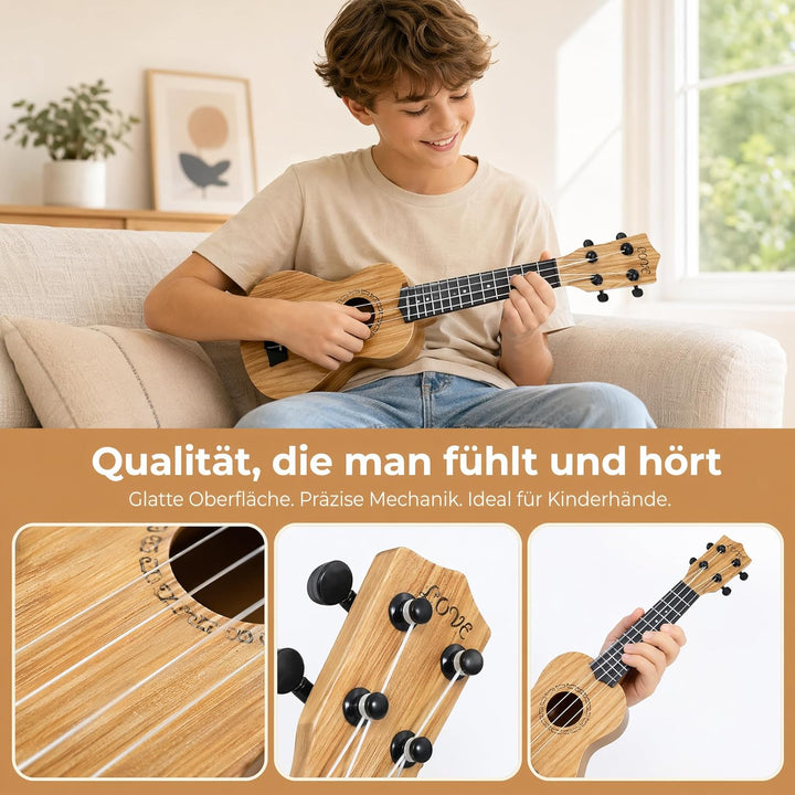 Fake-Ukulele, Anfänger, Akustikinstrument, für Erwachsene, Kinder, 1 Stück