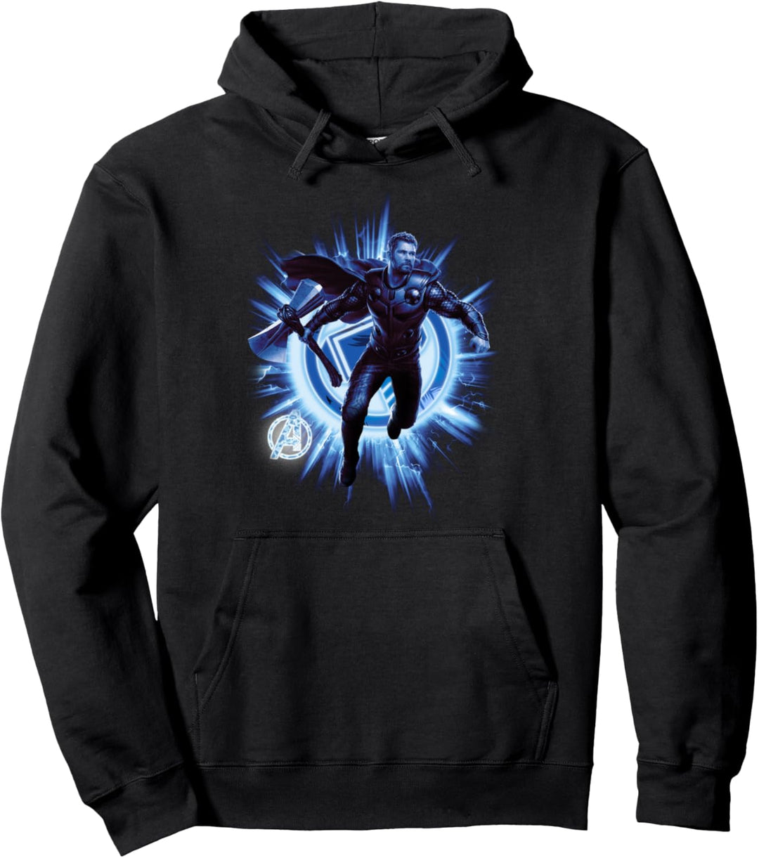 Marvel Avengers: Endgame Thor Lightning Burst Portrait Pullover Hoodie