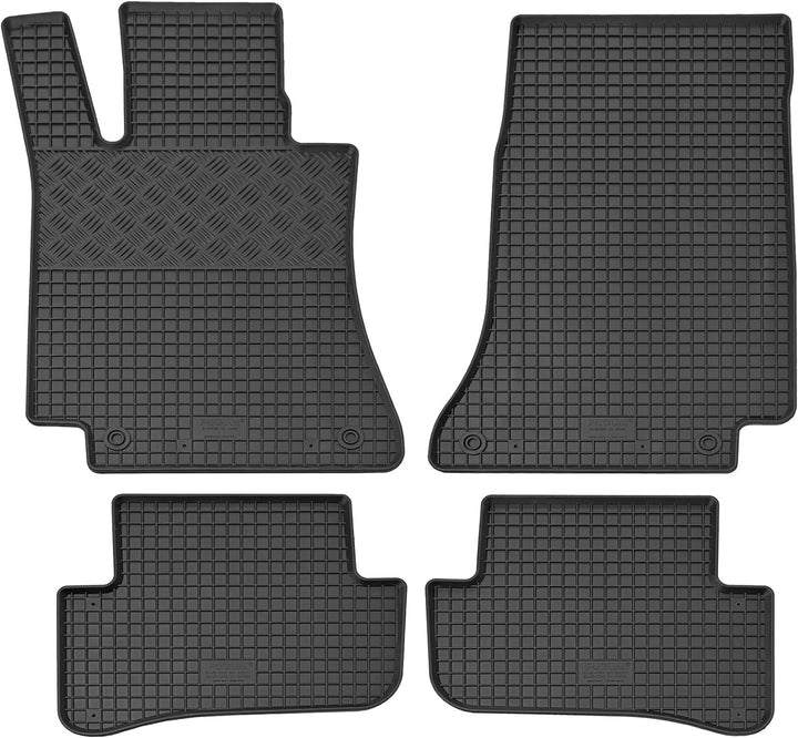 Passgenaue Kofferraumwanne und Gummifussmatten geeignet für Mercedes C-Klasse Kombi S205 ab 2014 + G