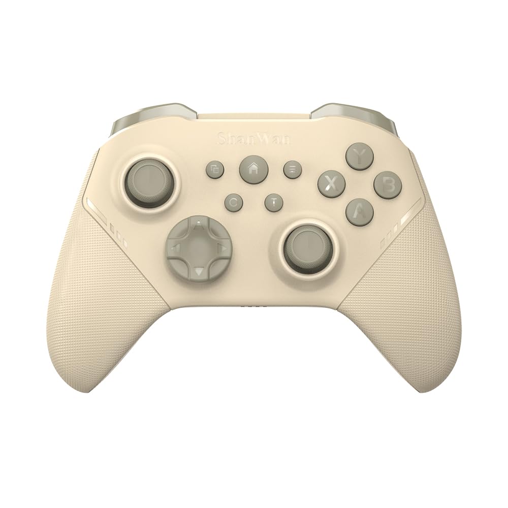 ShanWan PC Controller kompatibel mit Switch 2 /OLED/Lite 、Android 、iPhone 、Steam、 inklusive 2,4G-Emp