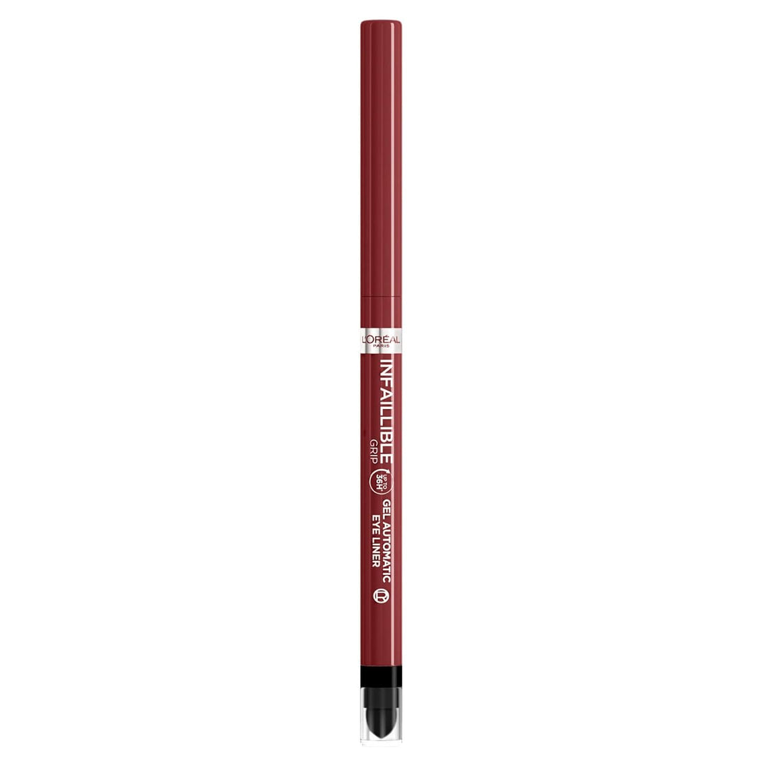 L'Oréal Paris Infaillible Grip Automatischer Eyeliner, Gel Bronze, Blaze, Bordeaux, langer Halt, 36