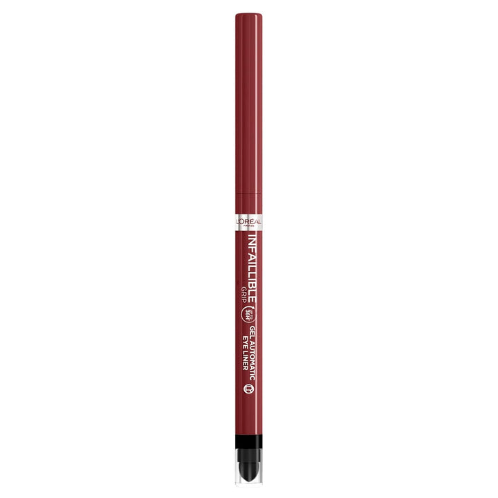 L'Oréal Paris Infaillible Grip Automatischer Eyeliner, Gel Bronze, Blaze, Bordeaux, langer Halt, 36