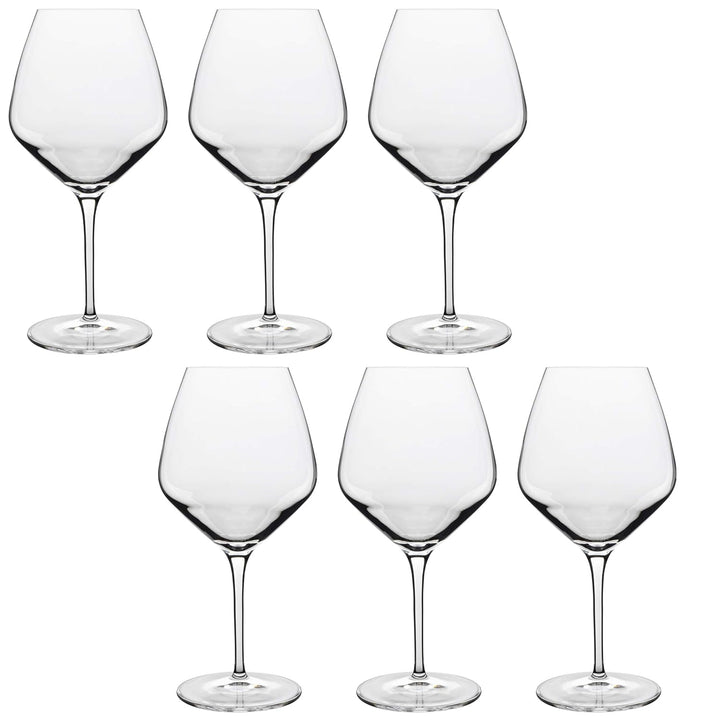 Bormioli Luigi Atelier Set Kelche für Pinot, Schallglas, Transparent, 61 cl, 6 Stück