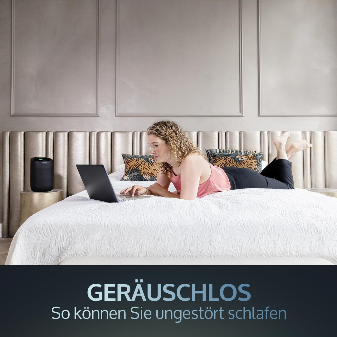 JAP D6 Elektrische Luftentfeuchter - 750ml pro Tag - Feuchtigkeitsregler - Für Wohnzimmer, Schlafzim