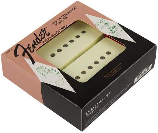 Fender Pure Vintage '65 Jazzmaster® Tonabnehmerset, Vintage-Weiss (2), Jazzmaster