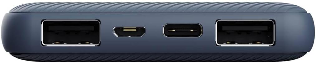 Trust Mobile Primo Dünne Powerbank Schnellladefunktion 10000 mAh, Nachhaltig, USB C Externer Akku, T